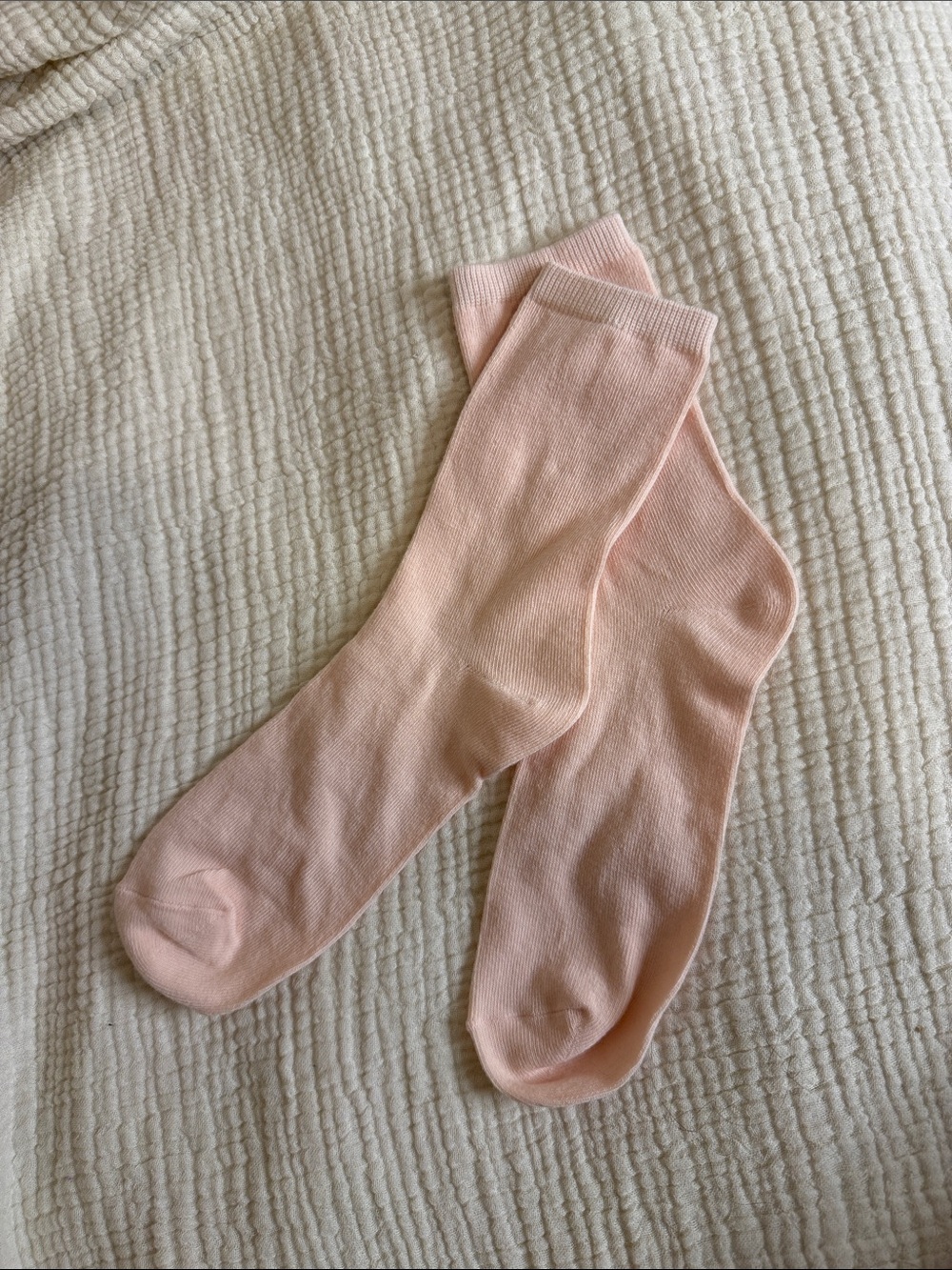 H&M Light Pink Socks Pastel baby h & m